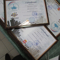 Президентские игры - 2014. Церемония вручения памятных сертификатов