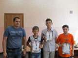 Победители первенства Челябинской области по  блицу - 2017 (младшая группа)